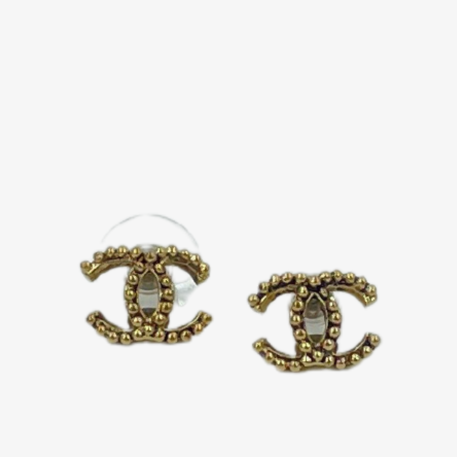 CHANEL Gold Coco Earring