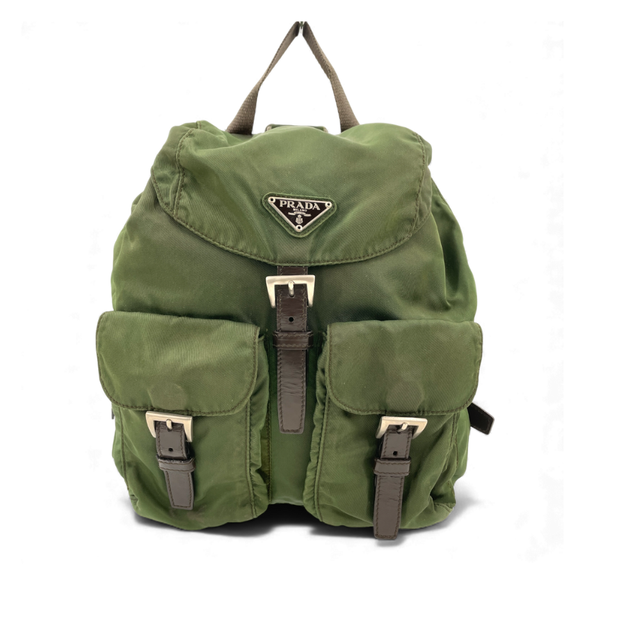 PRADA リュックサック　テスート カーキ