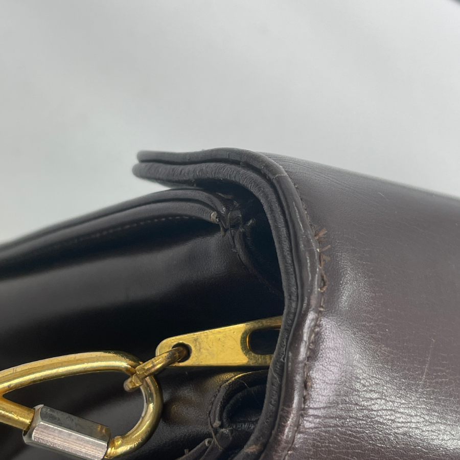 DIOR　レザーショルダーバッグ