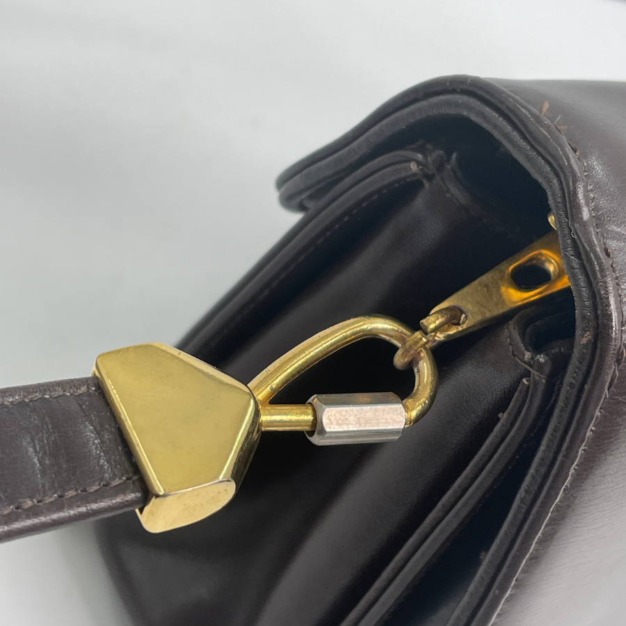 DIOR　レザーショルダーバッグ