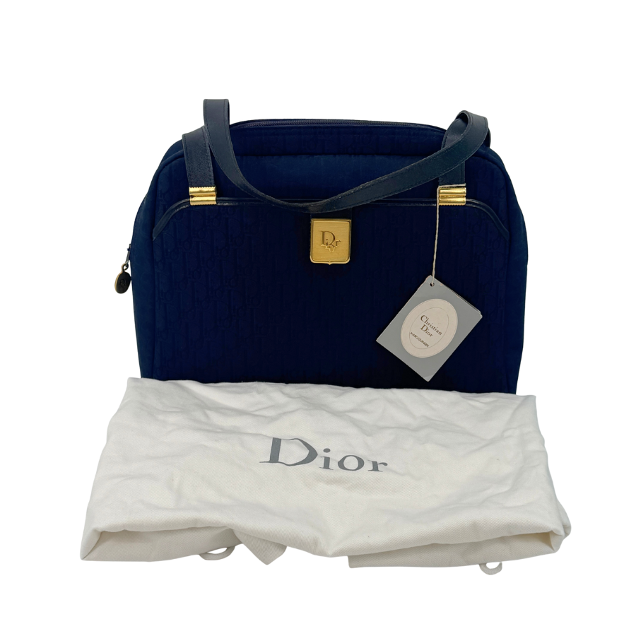 DIOR　トロッター　キャンバス　ハンドバッグ
