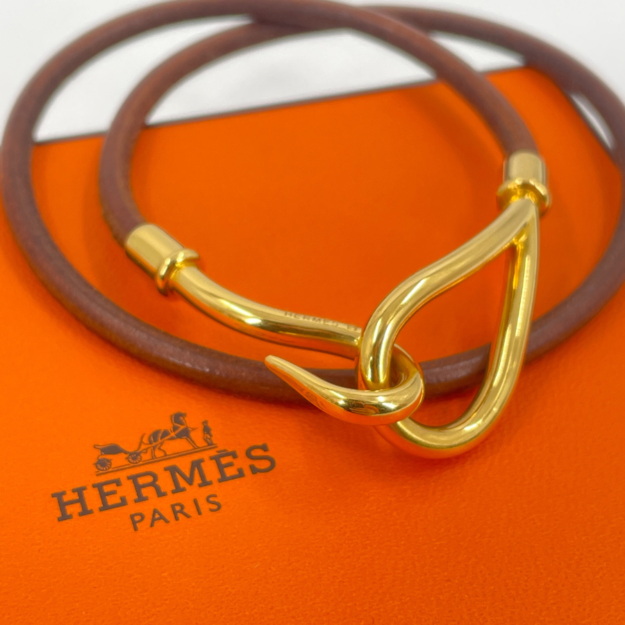 HERMES Jumbo Bracelet Gold GP