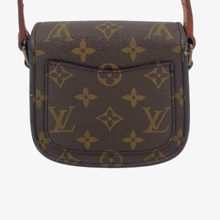 LOUIS VUITTON Monogram Saint Cloud Mini M51244 Shoulder Bag