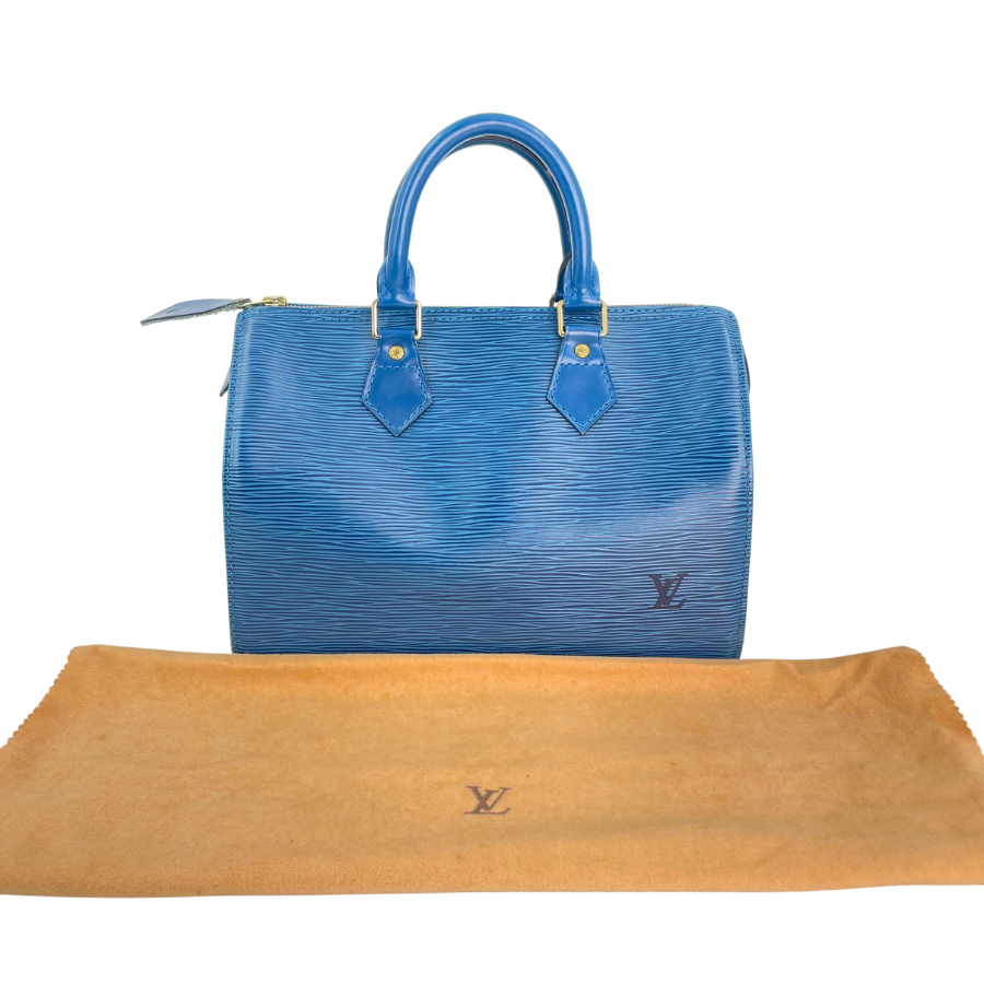 LOUIS VUITTON　スピーディー25　VI0964　トレドブルー　エピ