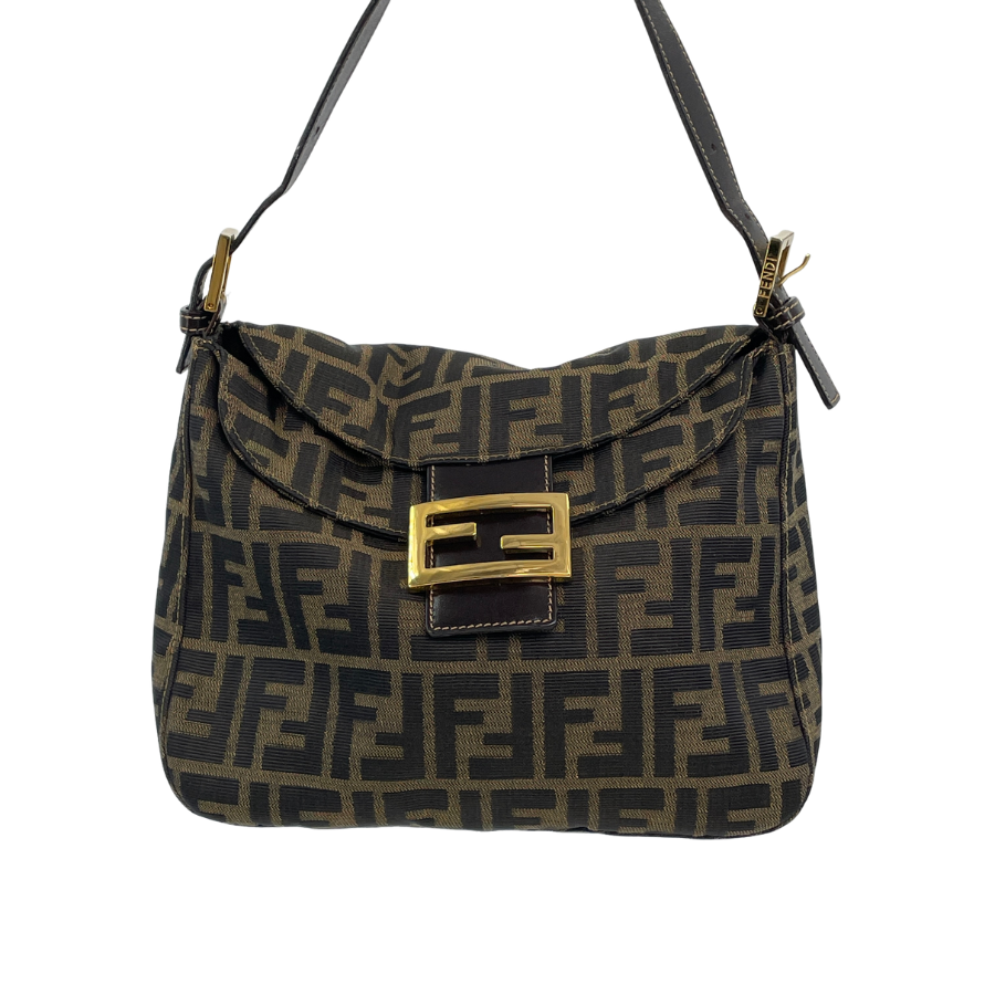 FENDI　ズッカ　ワンショルダー　ブラウン