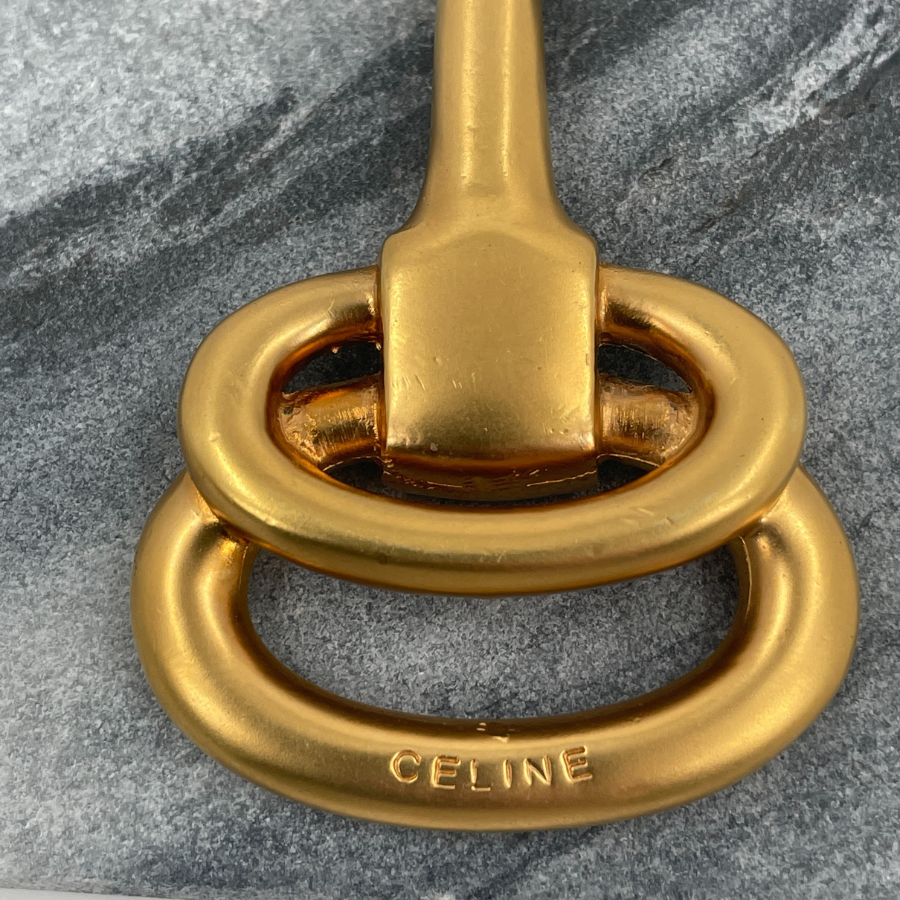 CELINE Gold Key Ring