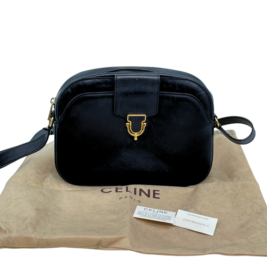 CELINE　レザーショルダー