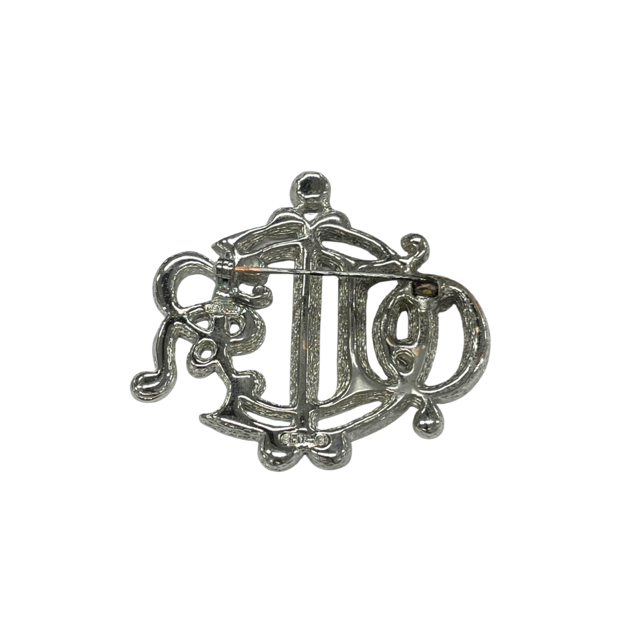 DIOR　ブローチ　ロゴ