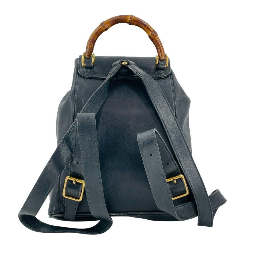 GUCCI　バンブーリュック　ブラック