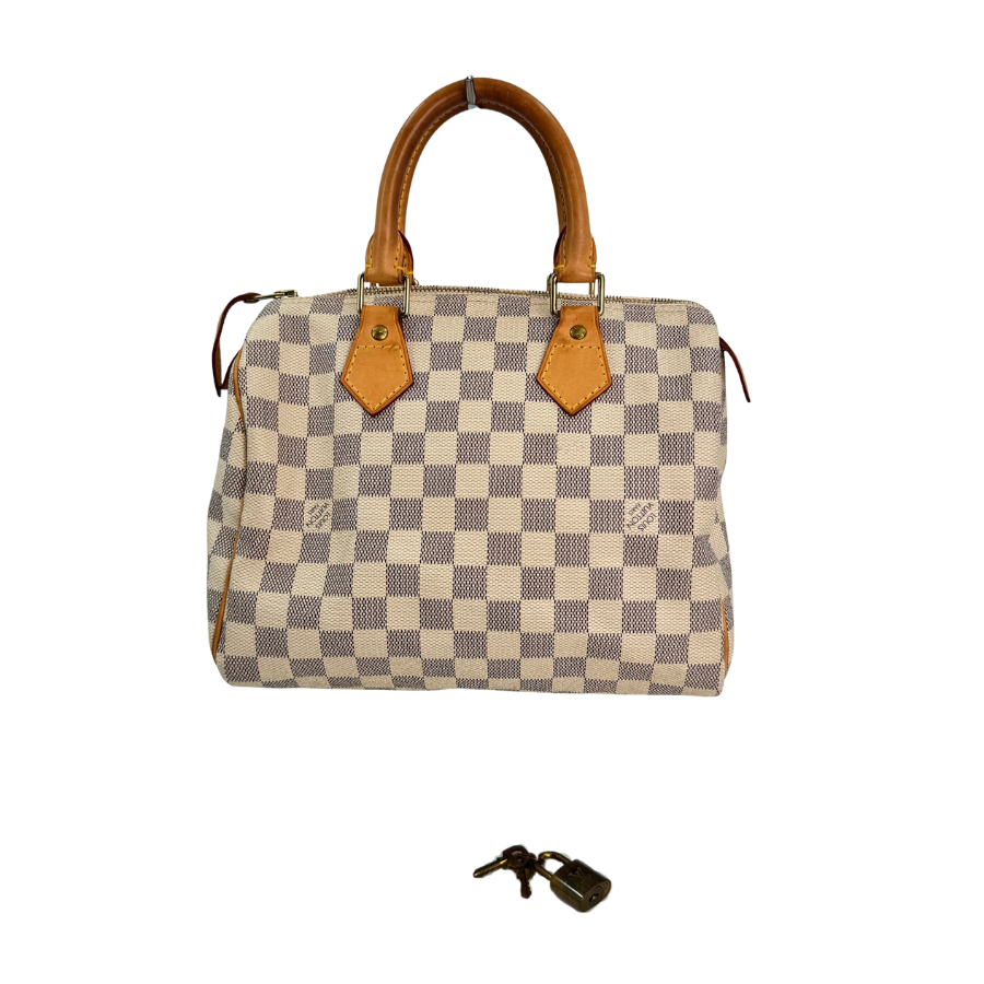 LOUIS VUITTON　ダミエ　ホワイト　スピーディ
