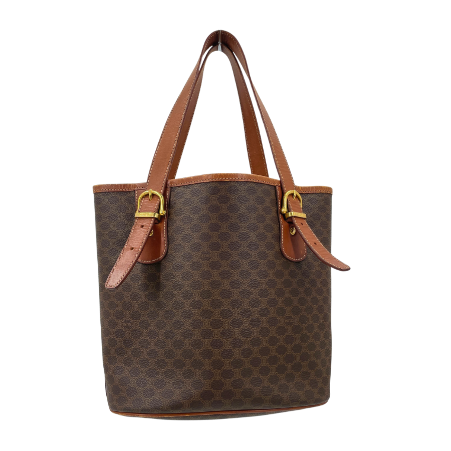 CELINE　マカダムショルダーバッグ