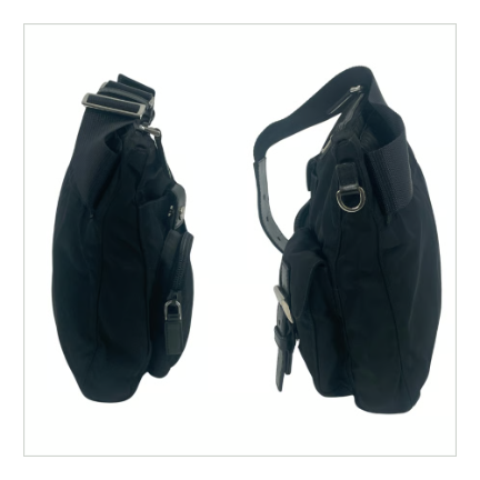 PRADA　ウエストバッグ　ナイロン　ブラック