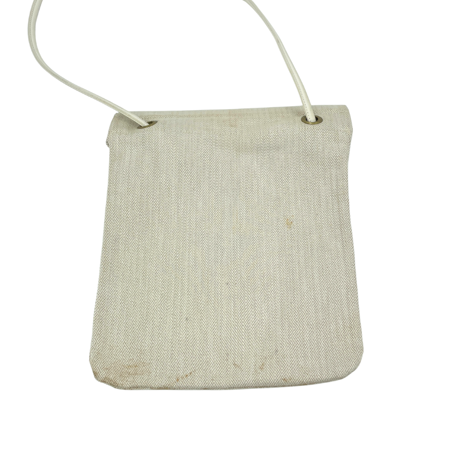 HERMES　サックアリーヌPM　トワルシェブロン　ナチュラル