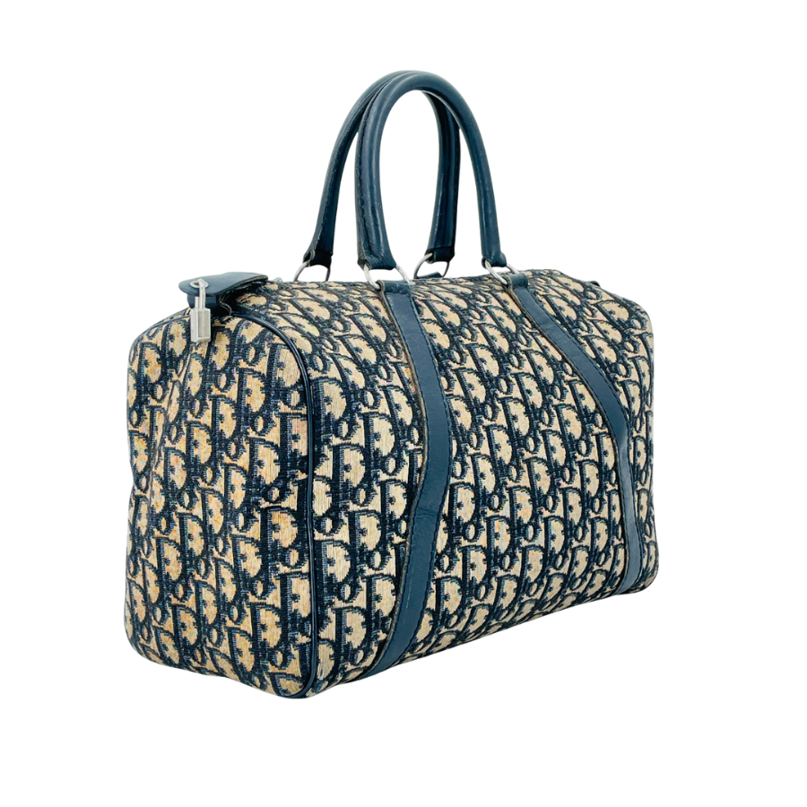 DIOR　ミニボストンバッグ　ネイビー