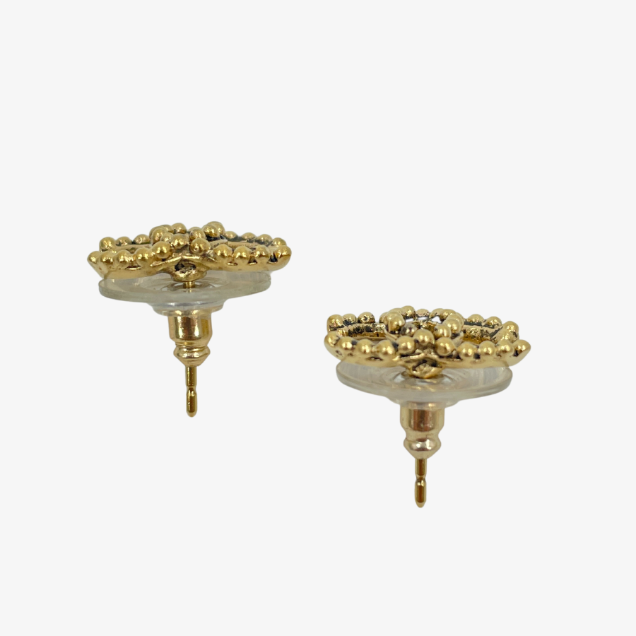 CHANEL Gold Coco Earring