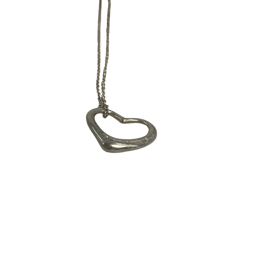 TIFFANY　ネックレス　オープンハート　大