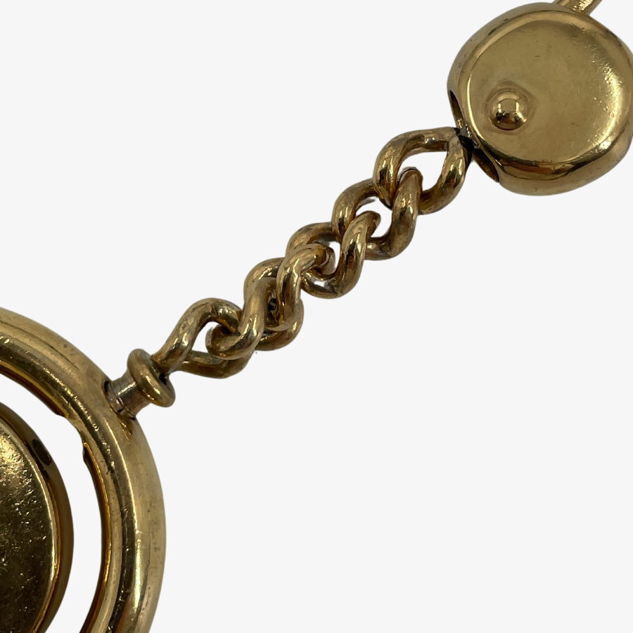 GUCCI Vintage Chain Key Ring