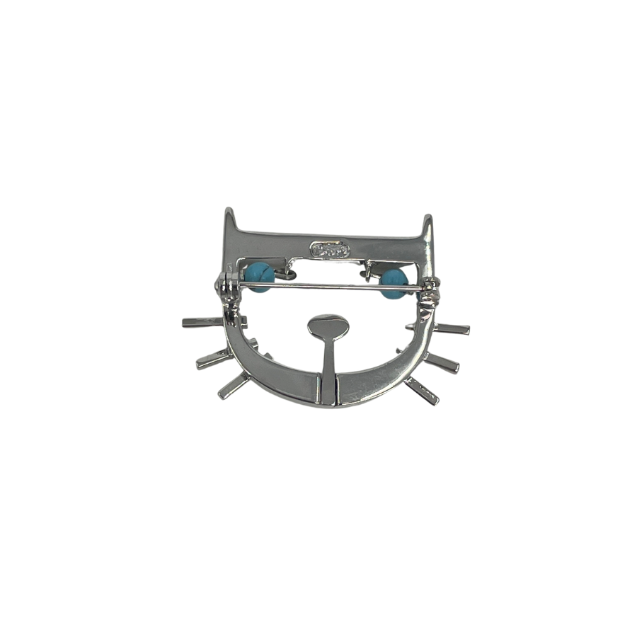 DIOR　ネコブローチ