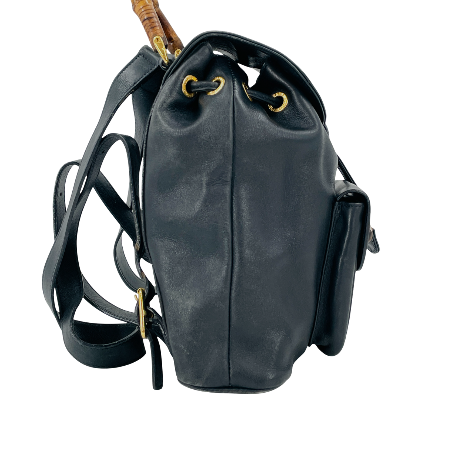 GUCCI　バンブーリュック　ブラック