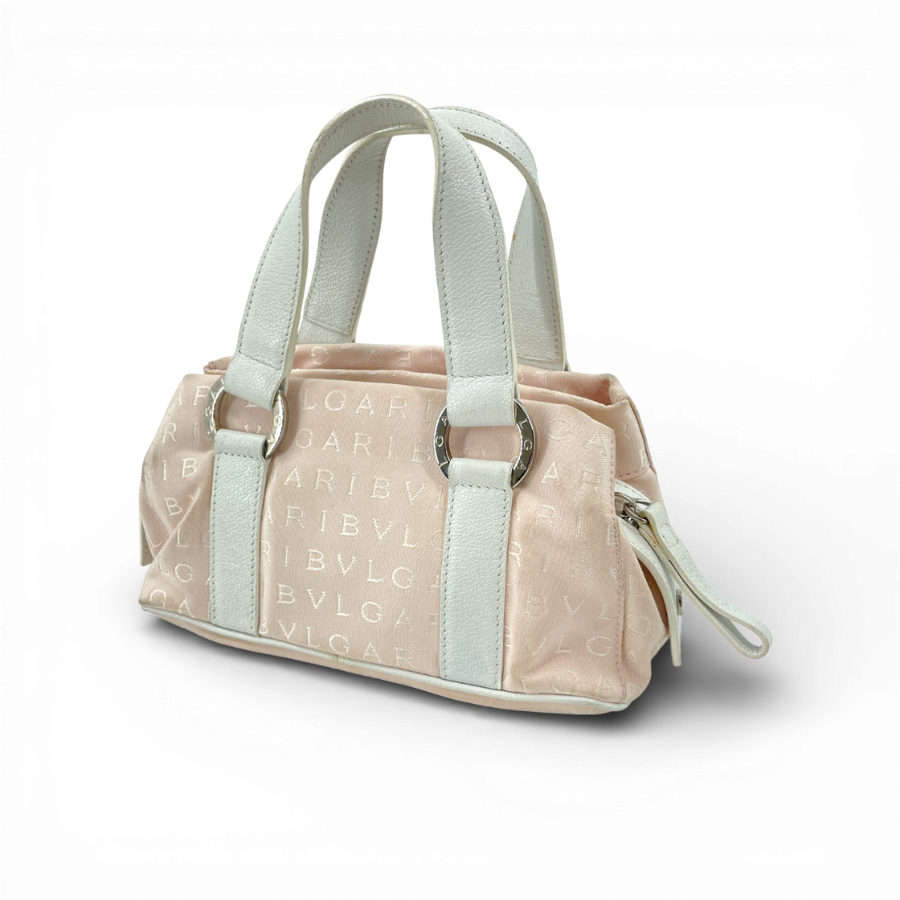 BVLGARI　ロゴマニア　ミニボストン