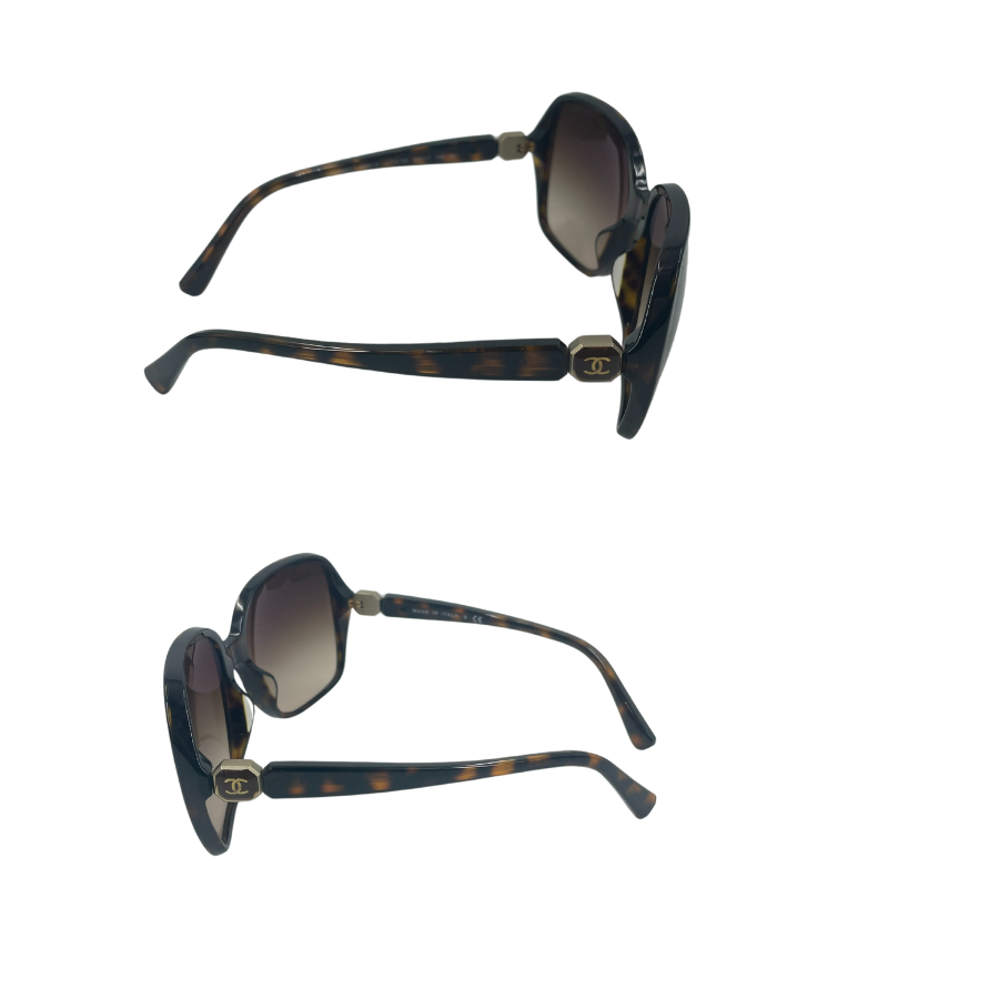 CHANEL Coco Turquoise Sunglasses