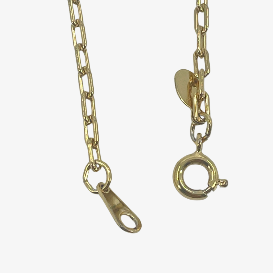 GIVENCHY Gold Logo Chain Necklace GP