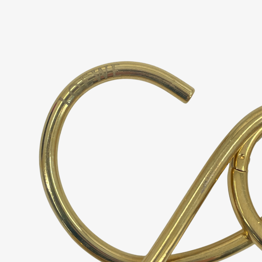 LOEWE Gold Logo Key Ring