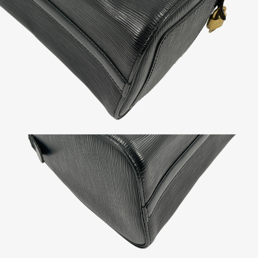 LOUIS VUITTON Speedy 30 Epi Noir M59022 Handbag
