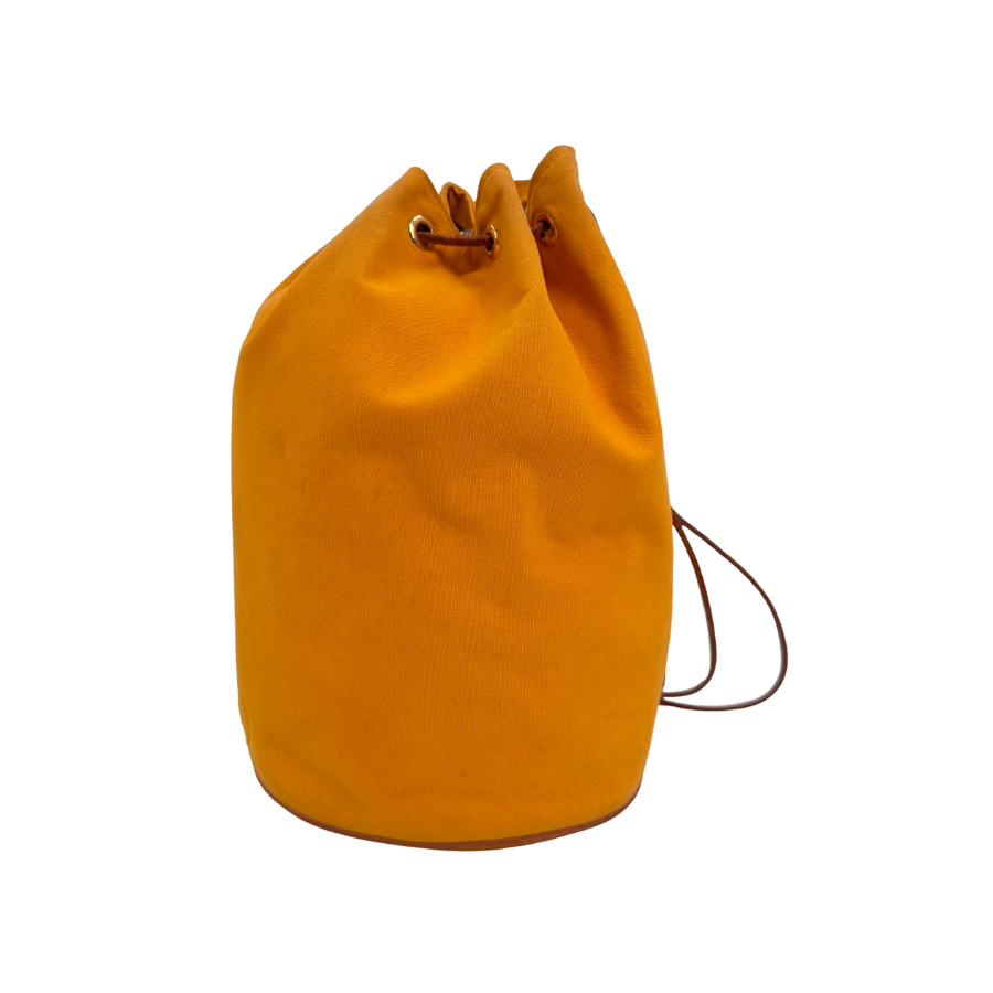 HERMES ポロションミミル 黄色 ショルダーバッグ