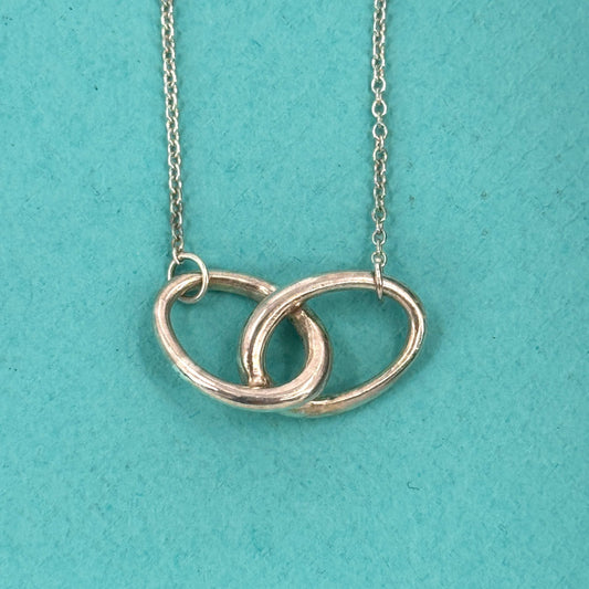 TIFFANY ダブルループネックレス SV925