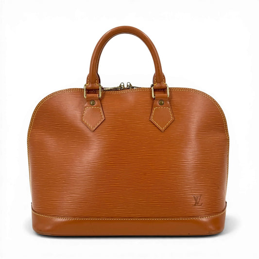 LOUIS VUITTON エピ ケニア ブラウン アルマ PM M52148 ハンドバッグ