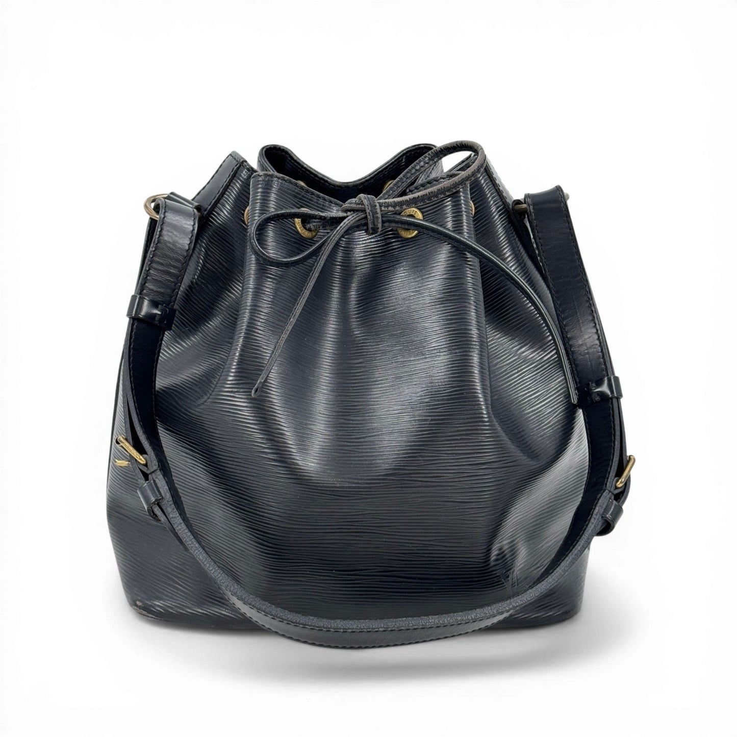 LOUIS VUITTON エピ・ノワール プチ・ノエ M59012 巾着 ショルダーバッグ