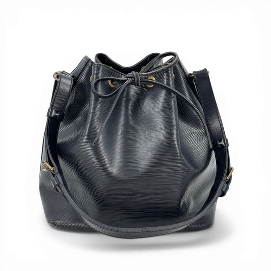 LOUIS VUITTON エピ・ノワール プチ・ノエ M59012 巾着 ショルダーバッグ