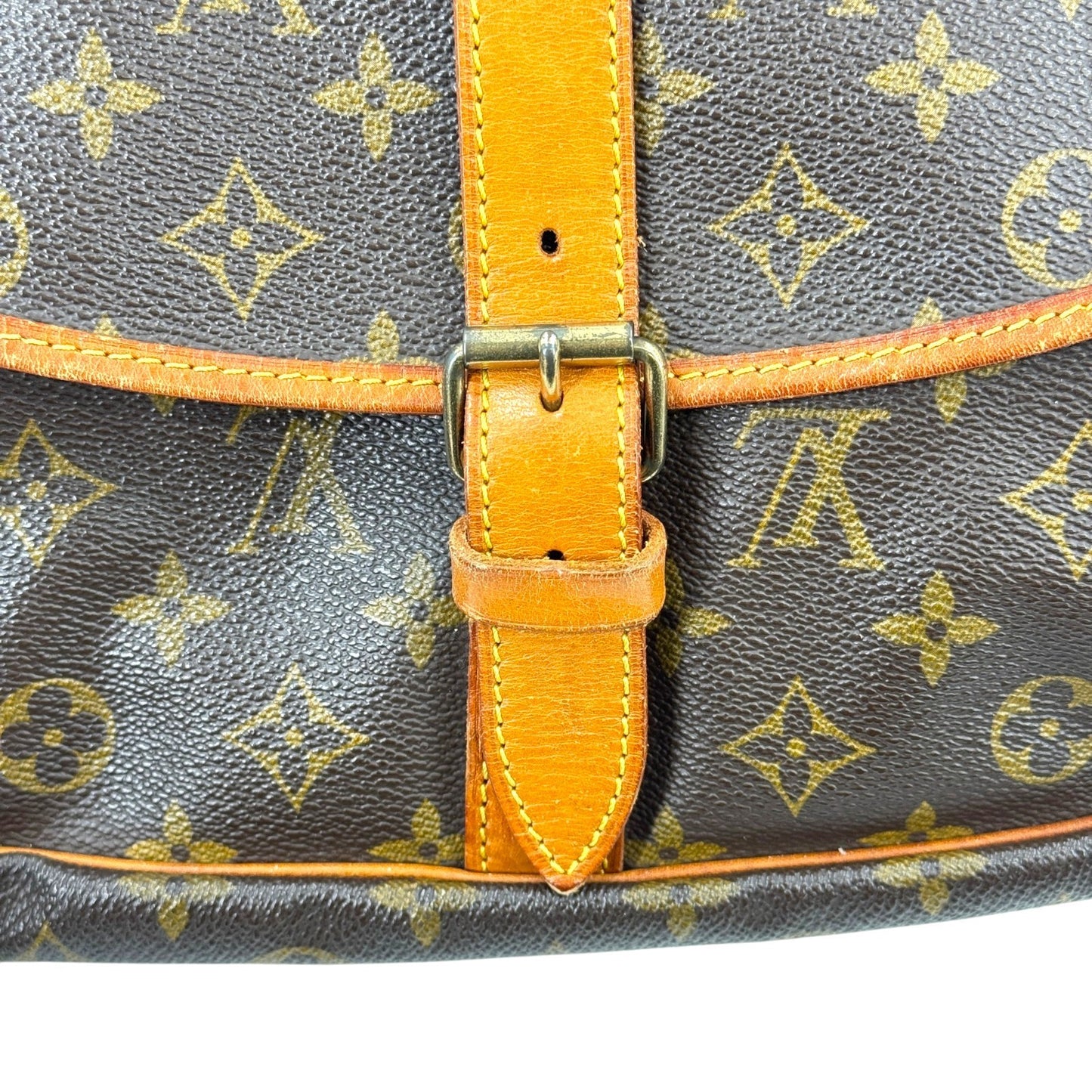 LOUIS VUITTON モノグラム・ソミュール35 M42254 ショルダーバッグ
