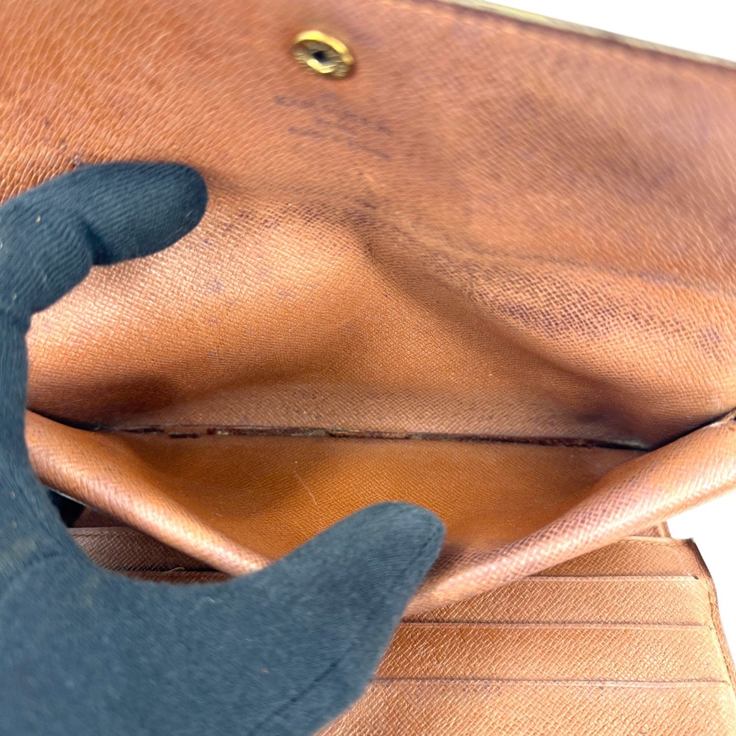 LOUIS VUITTON モノグラム ポルトフォイユ インターナショナル 三つ折り財布 M61217
