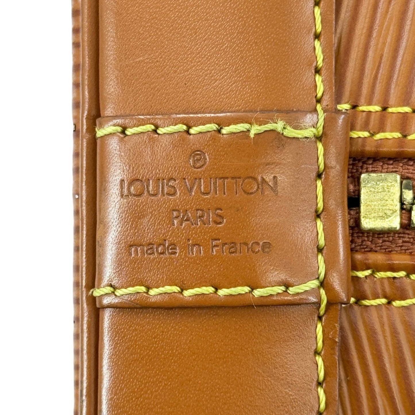 LOUIS VUITTON エピ ケニア ブラウン アルマ PM M52148 ハンドバッグ