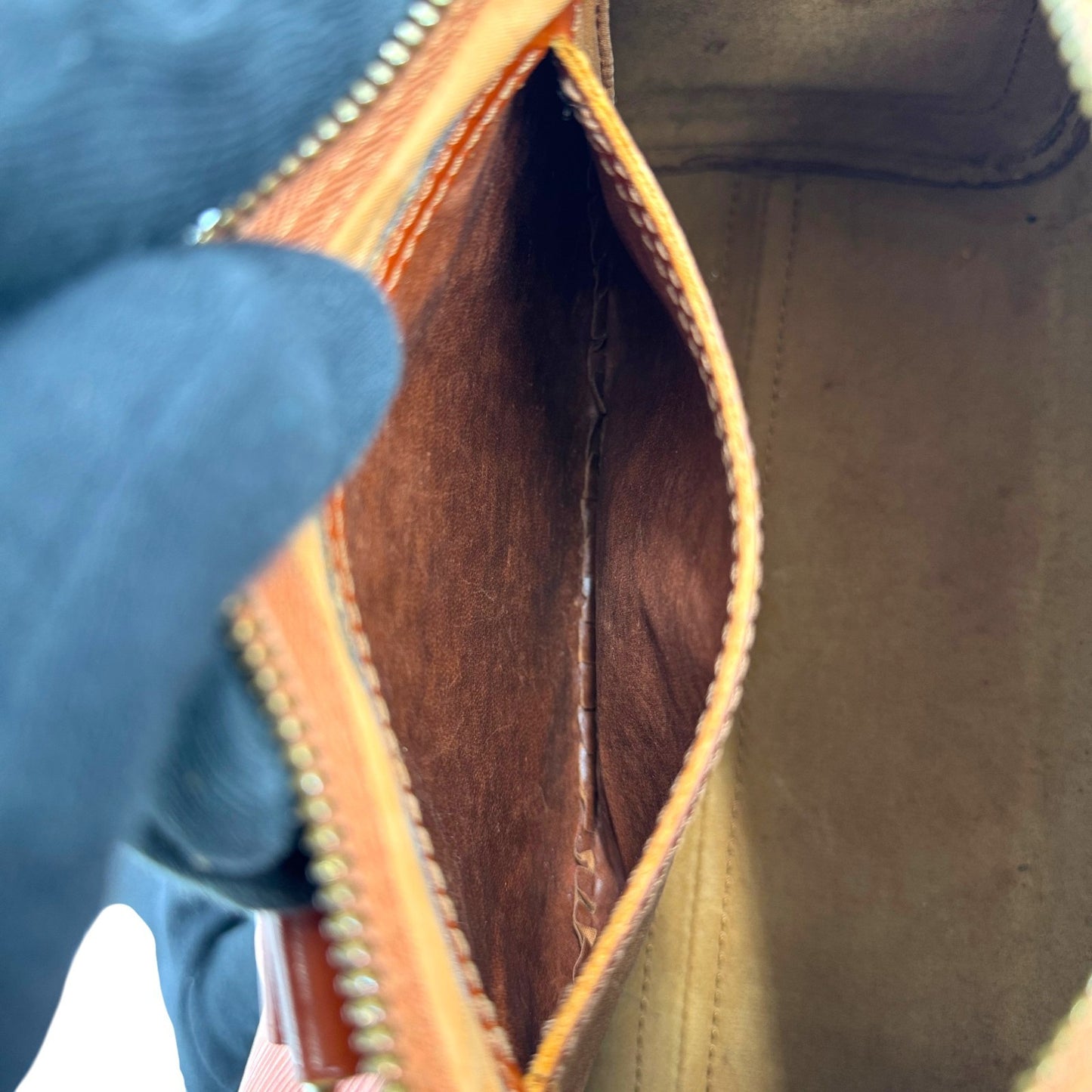 LOUIS VUITTON エピ ケニア ブラウン スピーディ 25 M43013 ハンドバッグ