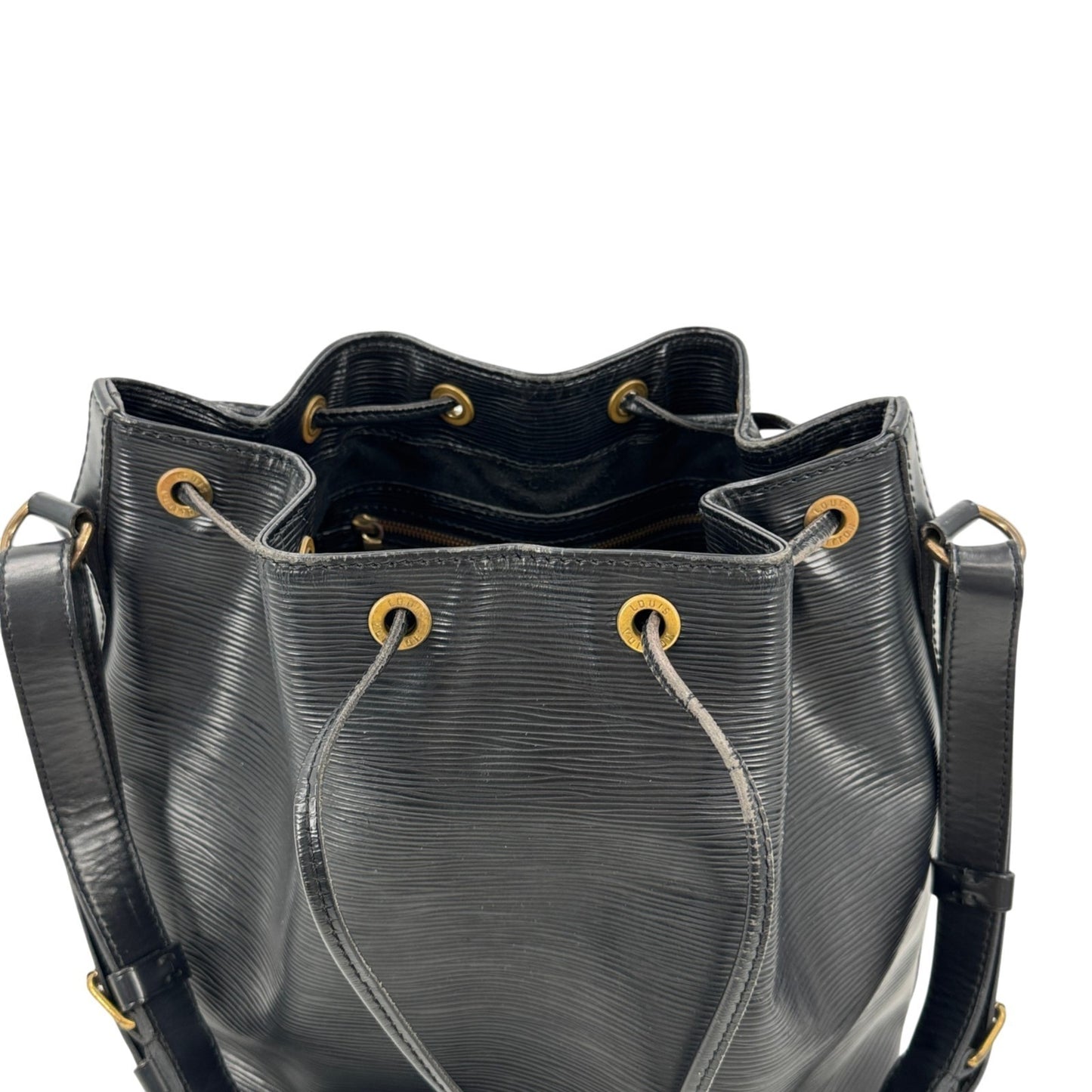 LOUIS VUITTON エピ・ノワール プチ・ノエ M59012 巾着 ショルダーバッグ