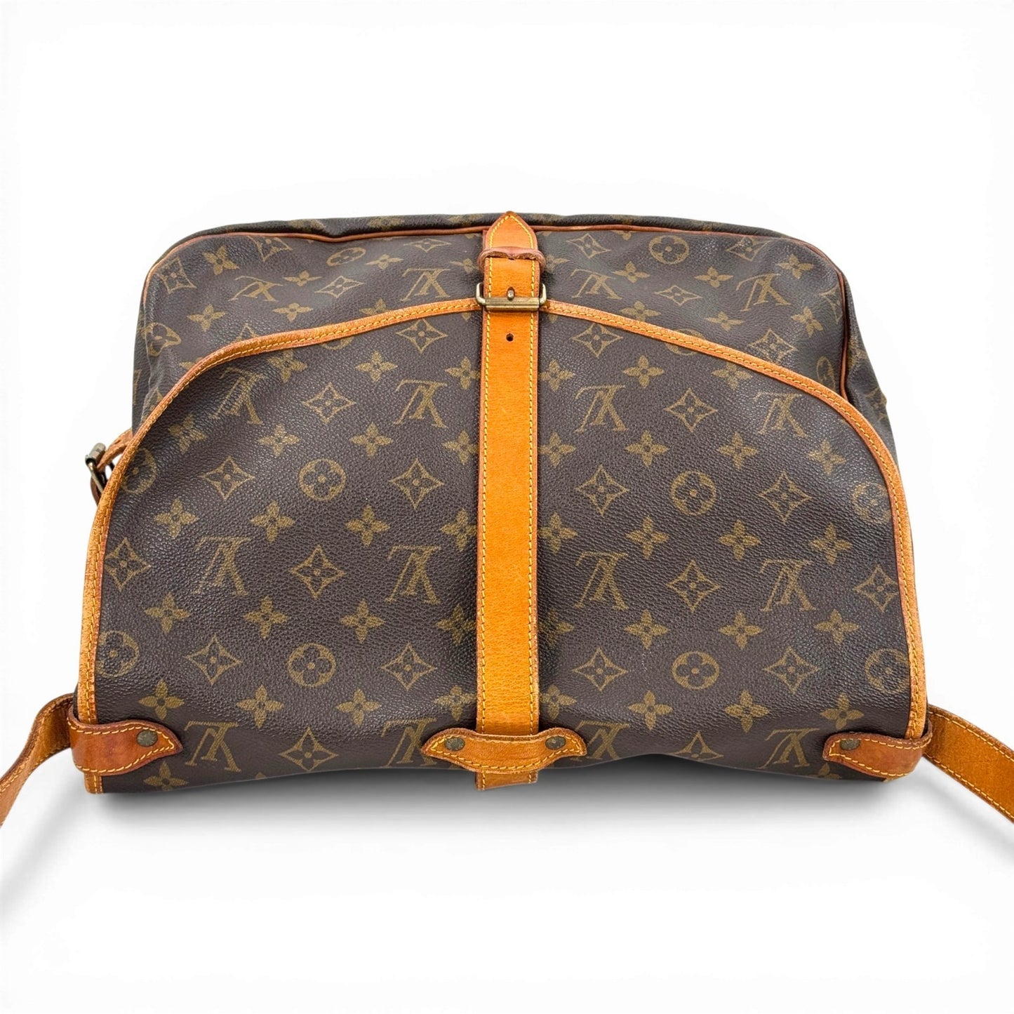 LOUIS VUITTON モノグラム・ソミュール35 M42254 ショルダーバッグ