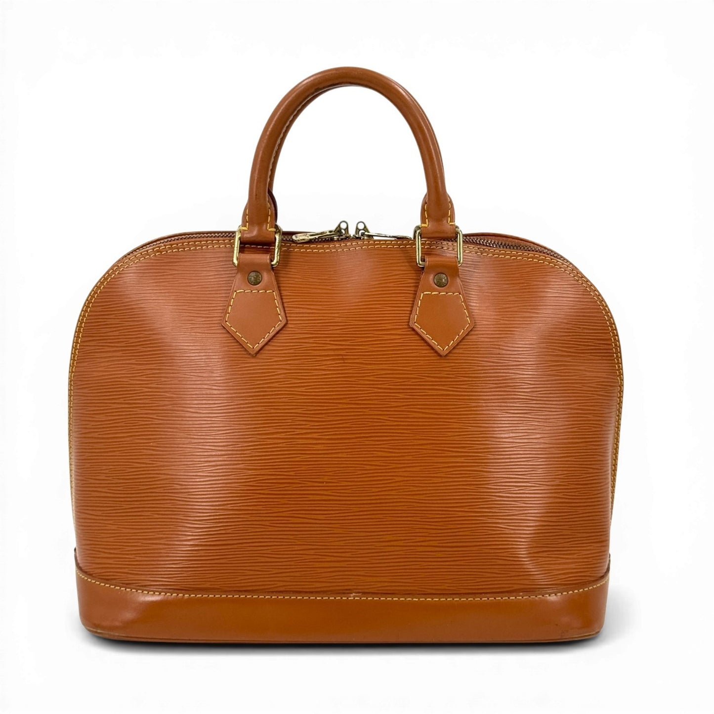LOUIS VUITTON エピ ケニア ブラウン アルマ PM M52148 ハンドバッグ