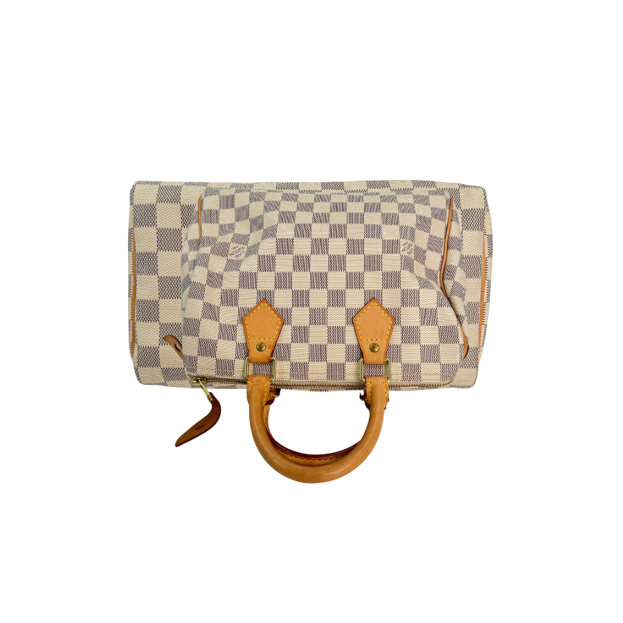 LOUIS VUITTON　ダミエ　ホワイト　スピーディ
