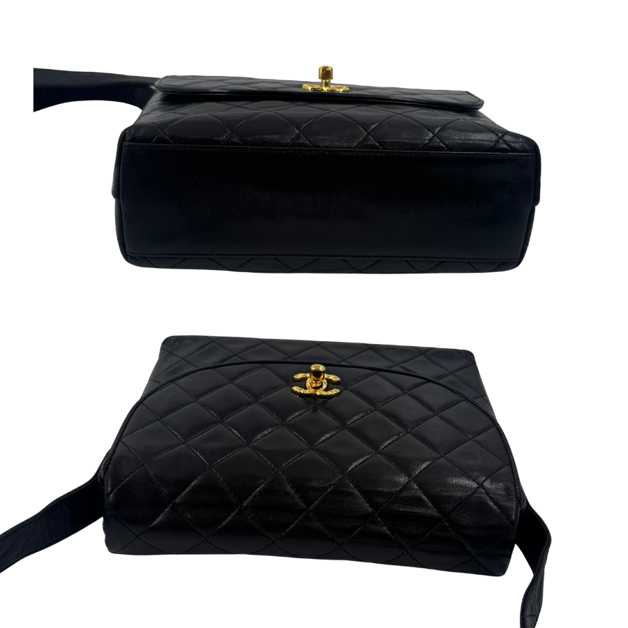 CHANEL　ショルダー　ラムスキン