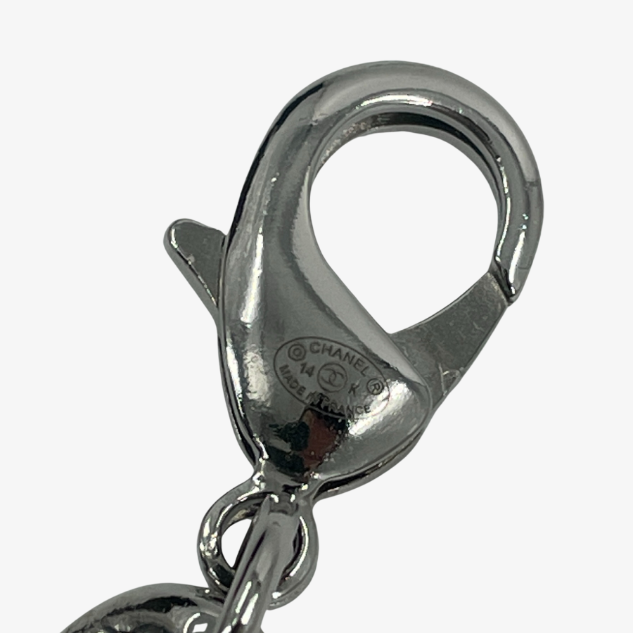 CHANEL Coco Mark Padlock Charm Key Ring