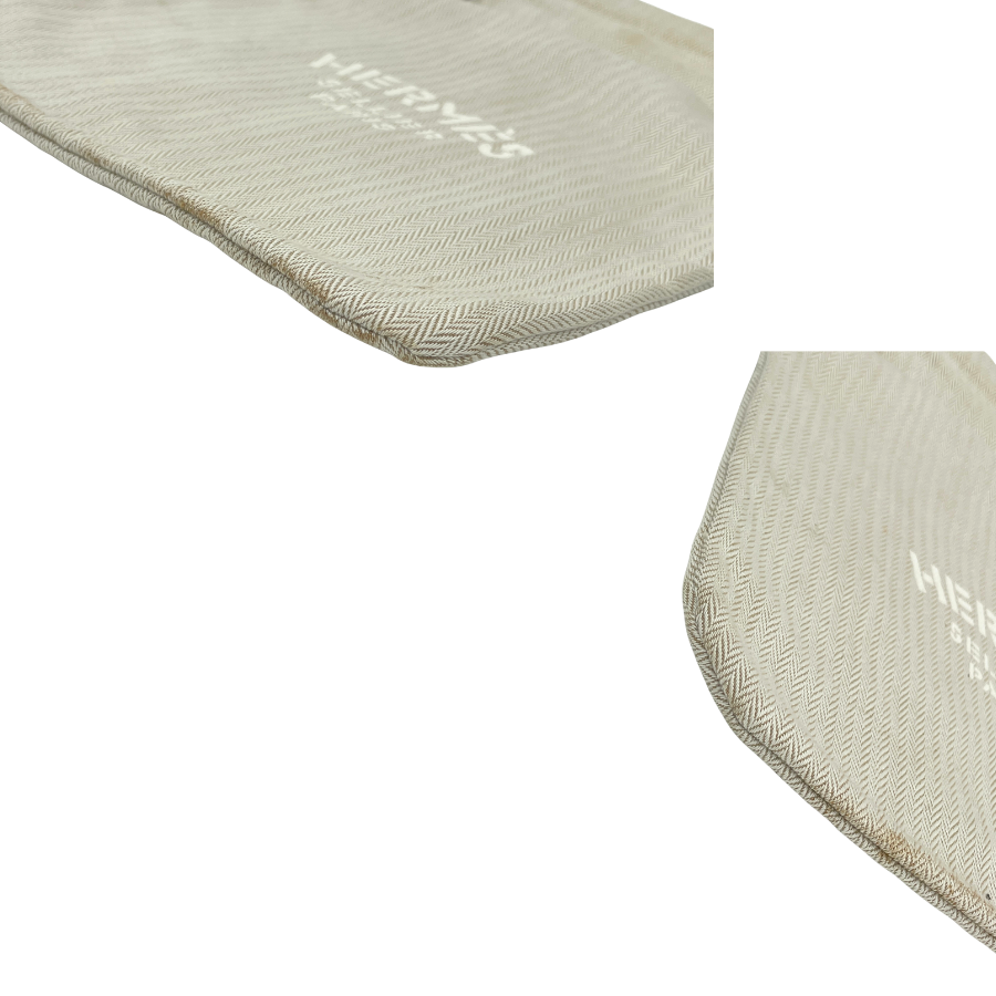 HERMES　サックアリーヌPM　トワルシェブロン　ナチュラル