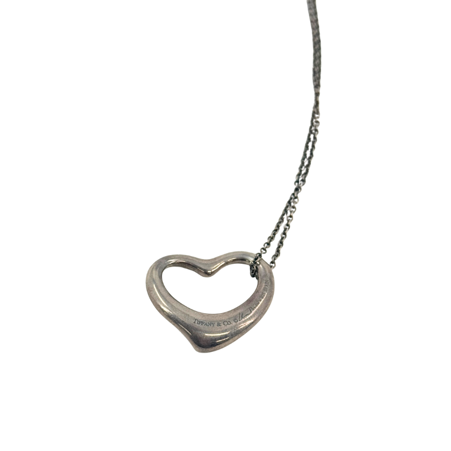TIFFANY　ネックレス　オープンハート　大