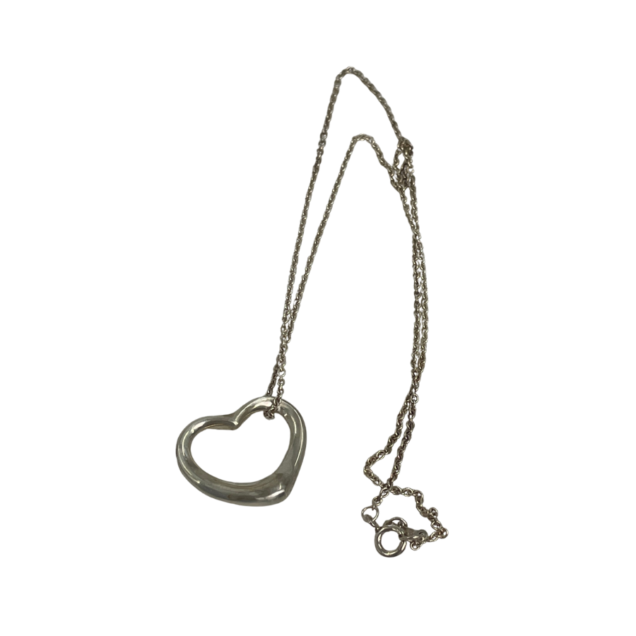 TIFFANY　ネックレス　オープンハート　大