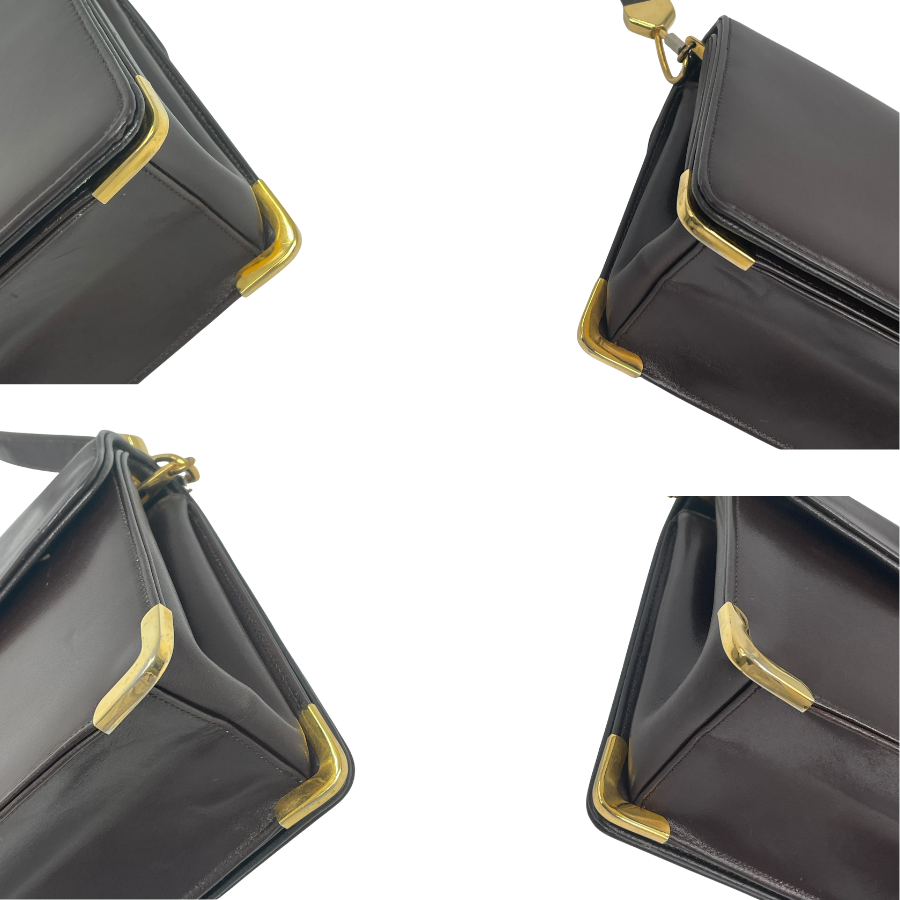 DIOR　レザーショルダーバッグ