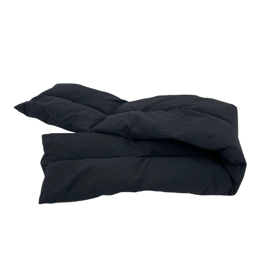 Jil Sander マフラー ダウン ブラック