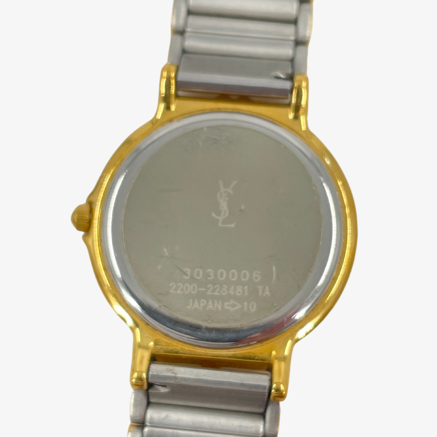 YSL Gold & Silver Watch