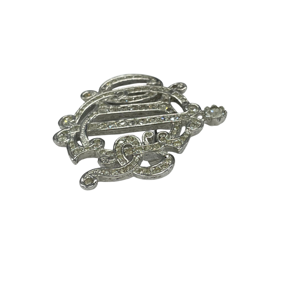 DIOR　ブローチ　ロゴ